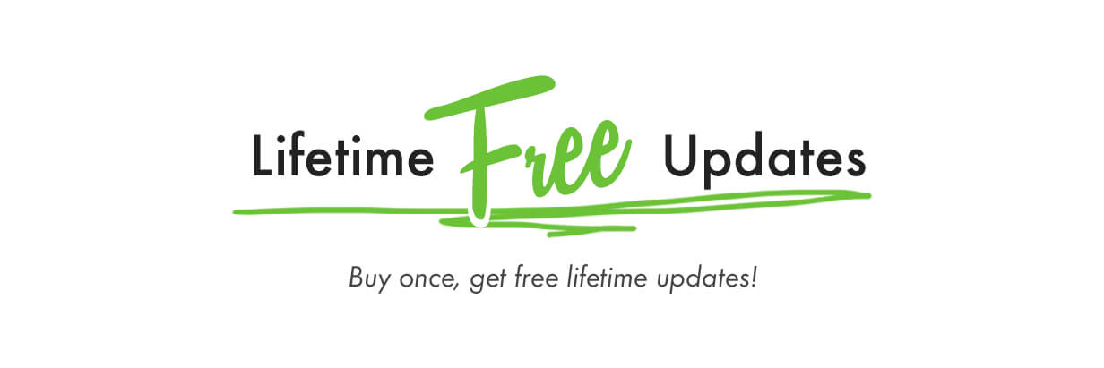 Buy Once and get lifetime free updates with Kalium theme