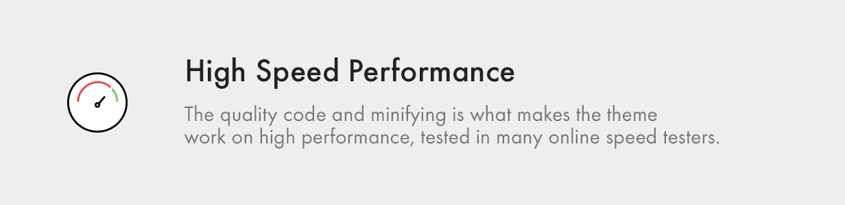 High Speed Performance