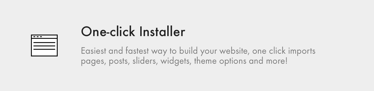 One Click Installer