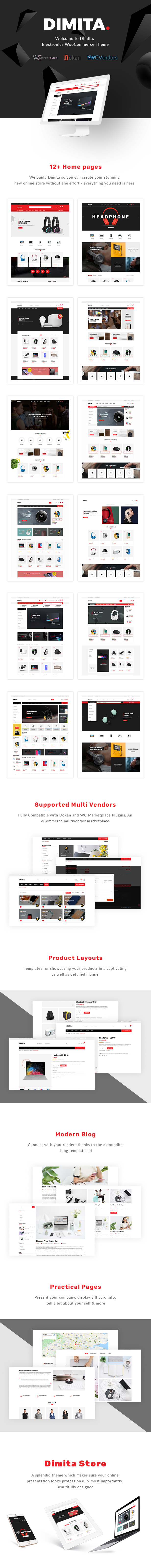 Dimita – Electronics WordPress Theme for WooCommerce - 1