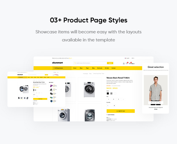 ekommart - All-in-one eCommerce WordPress Theme