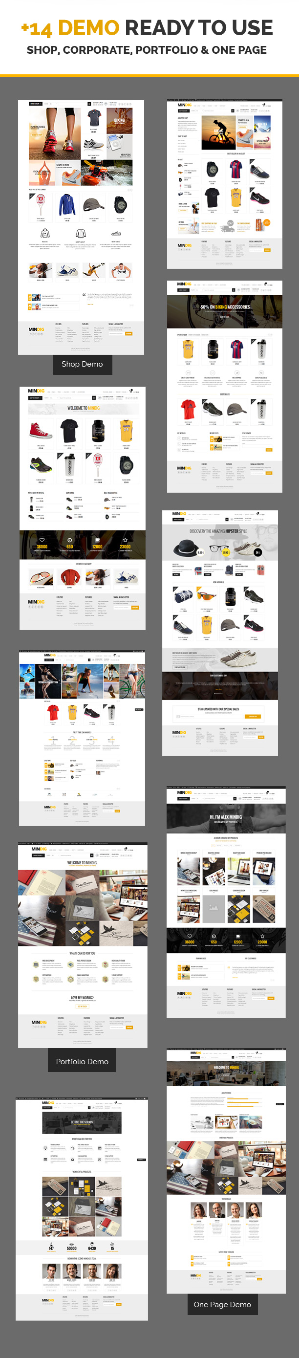 Mindig: a Flat & Multipurpose Ecommerce Theme - 4