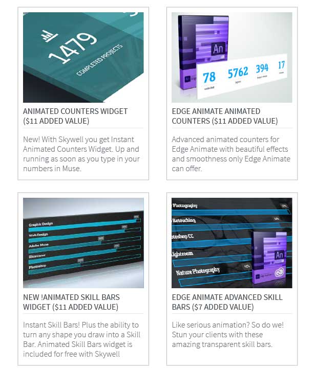 Skywell - MultiPurpose Adobe Muse Template - 13