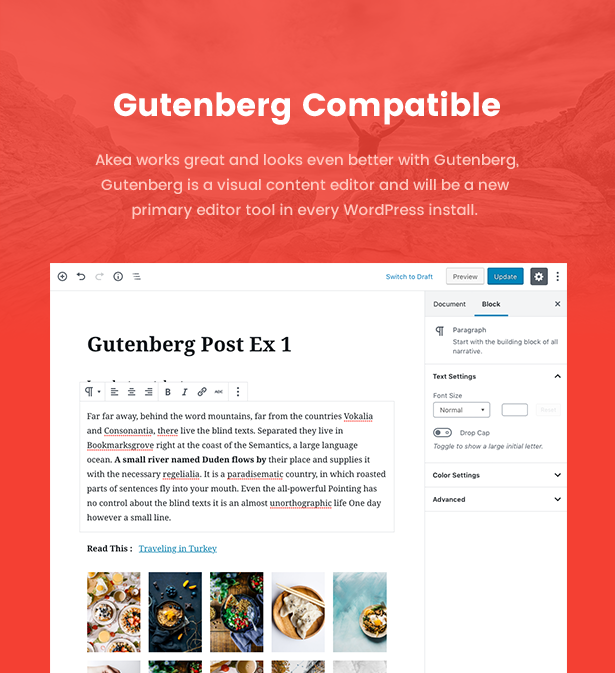 Akea Blog -  Gutenberg Minimal Blog WordPress For Blog - 3