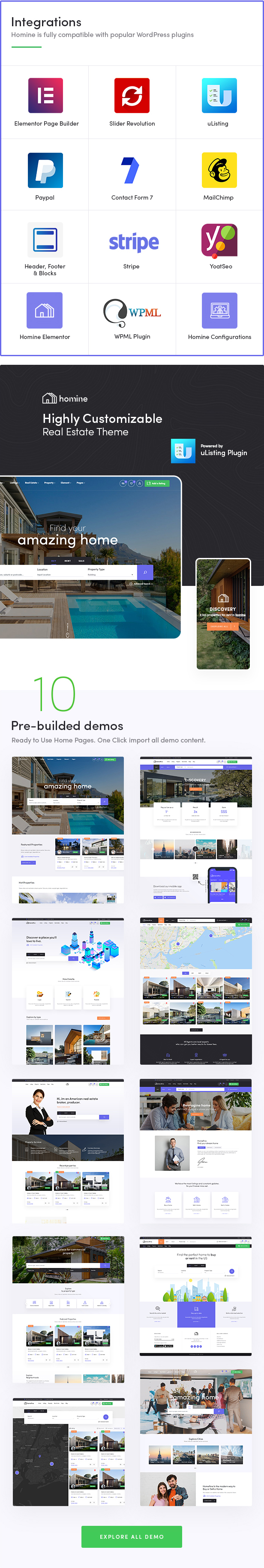 Homine – Real Estate WordPress Theme - 3