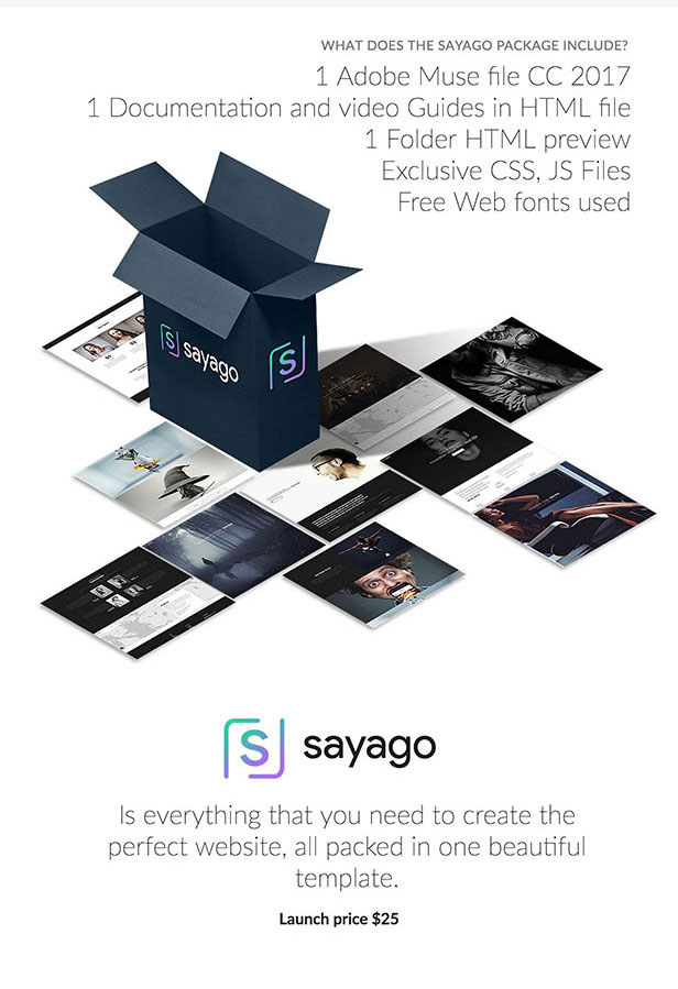 Sayago - Ultimate Muse Template - 5