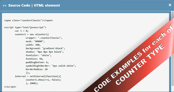 Ultimate JavaScript Counter