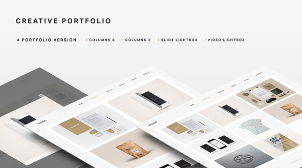 NOHO - Creative Agency Portfolio Muse Template - 3