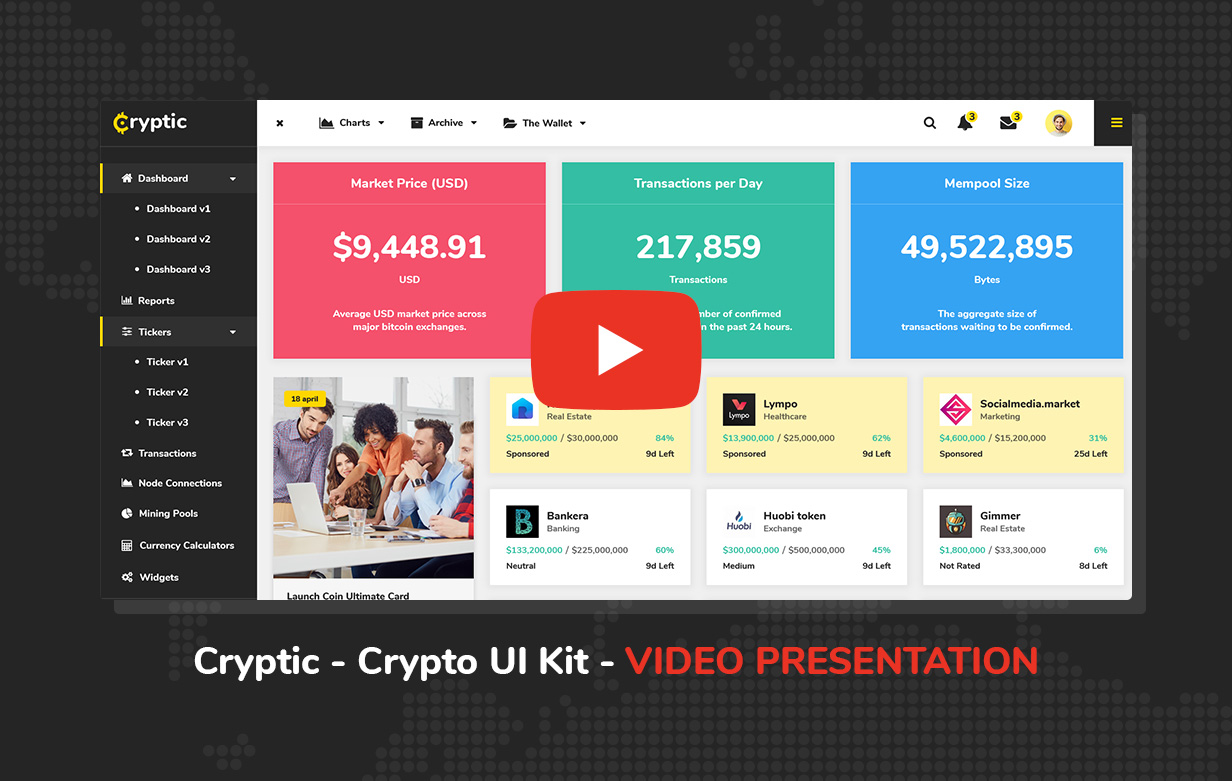 Cryptic - Crypto UI Kit - 5