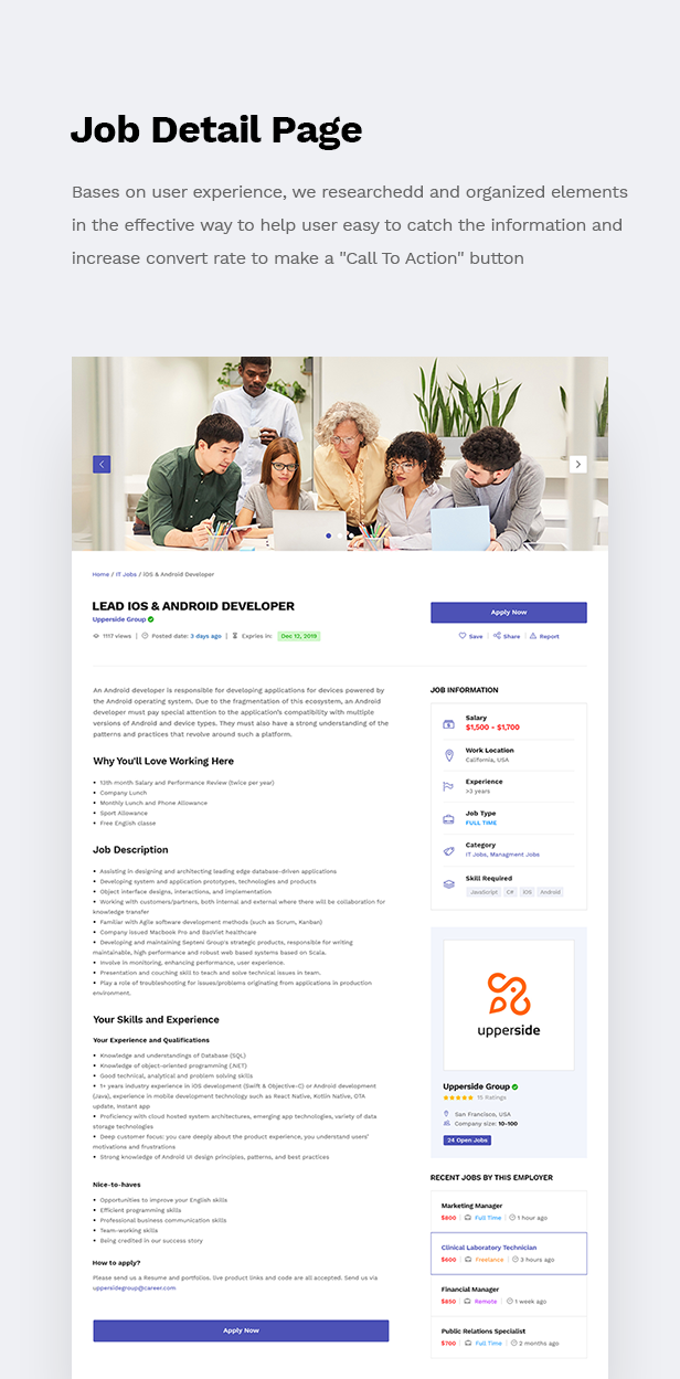 Job BoardWordPress theme