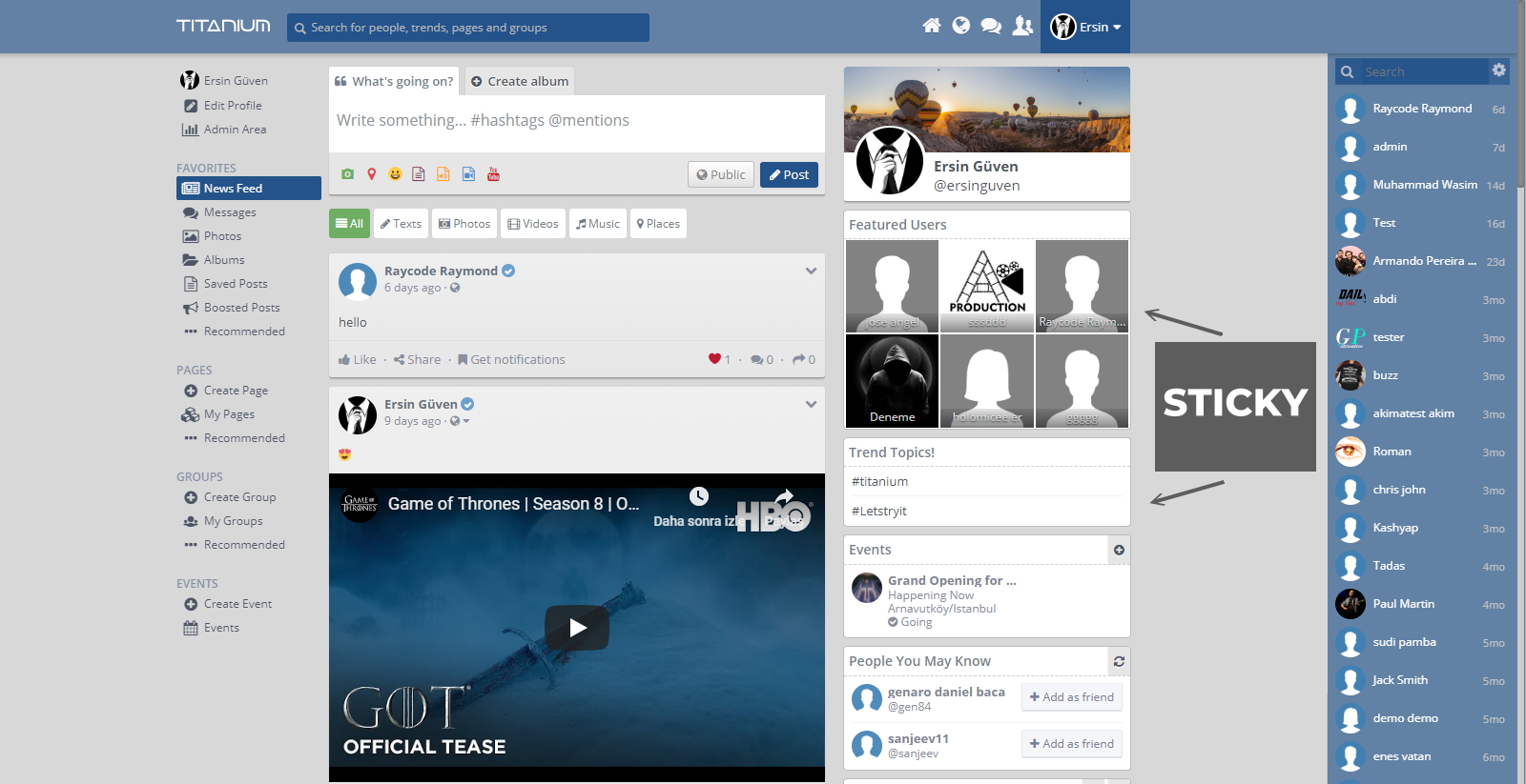 Titanium Theme v2 for Socialkit - 2