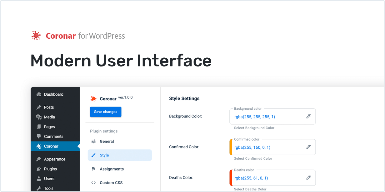 Modern User Interface