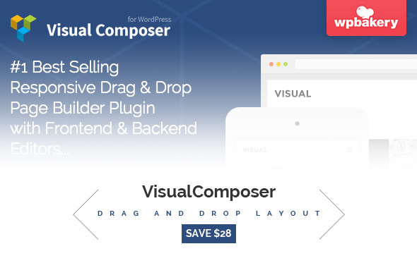 Visual Composer Drop & Drag page buider