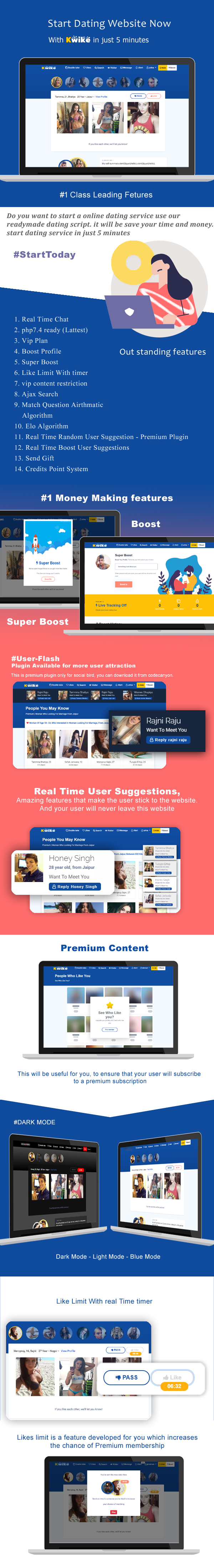 Kwike - Dating Website Php Script - 2