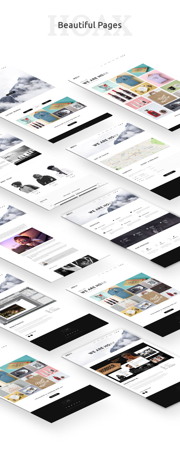 HOAX - Creative Multipurpose Muse Template - 6