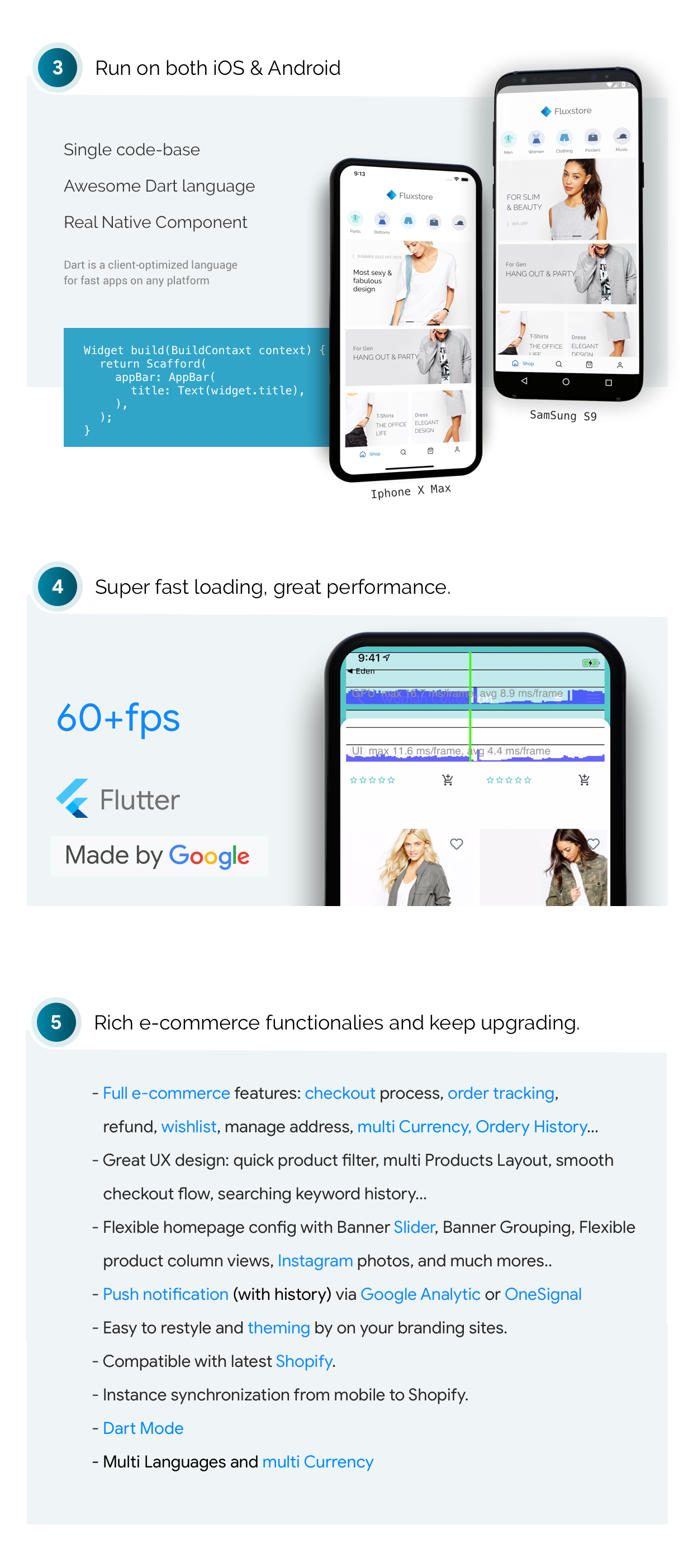FluxStore Shopify - The Best Flutter E-commerce app - 2