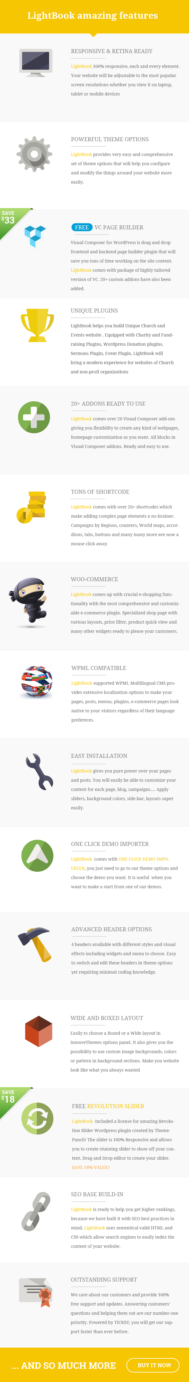 LightBook  WordPress theme