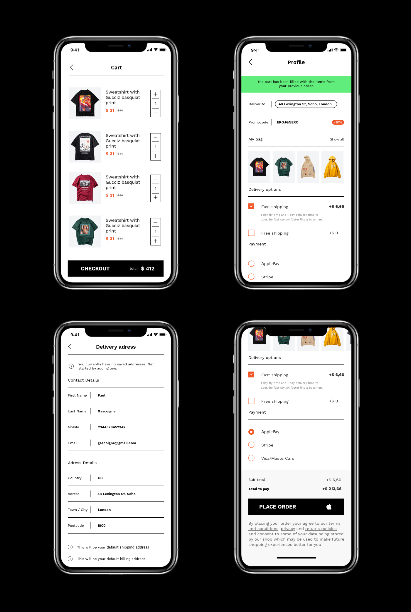 React Native Ecommerce Template