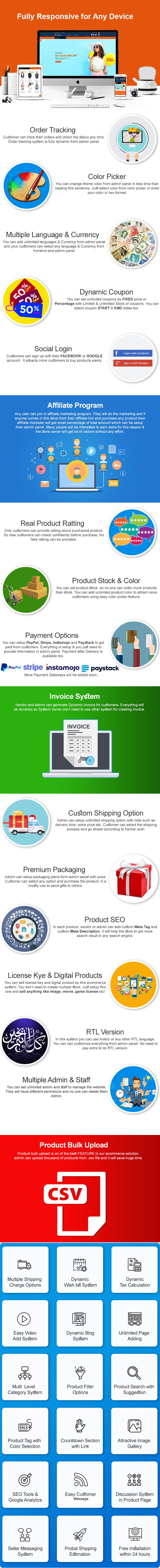 eCommerce - Responsive Ecommerce Business Management System - 3