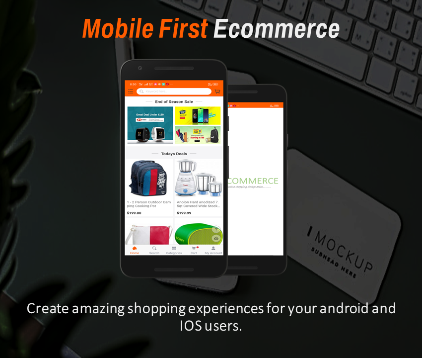 Gkart - Ecommerce System with Free Mobile App for iOS & Android - 14
