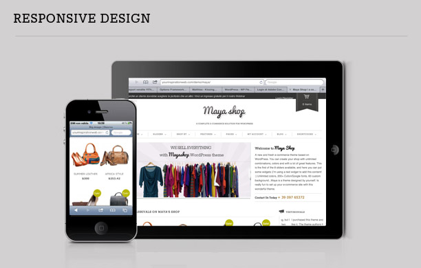 MayaShop - A Flexible Responsive e-Commerce Theme - 3