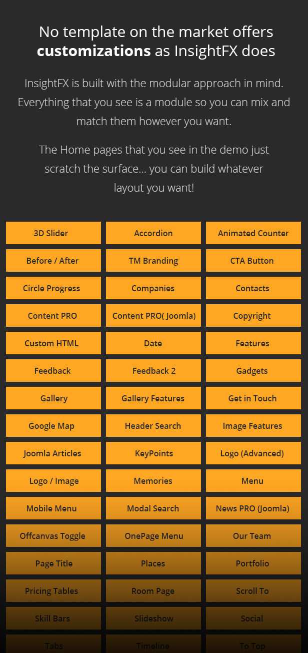 InsightFX - Multipurpose Joomla Template - 4