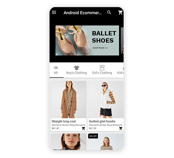 Android Ecommerce - Universal Android Ecommerce / Store Full Mobile App with Laravel CMS - 33