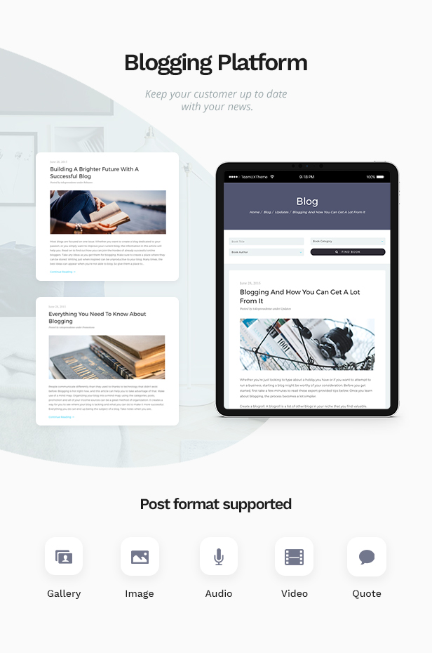 Bookie - WordPress Theme for Books Store - 2