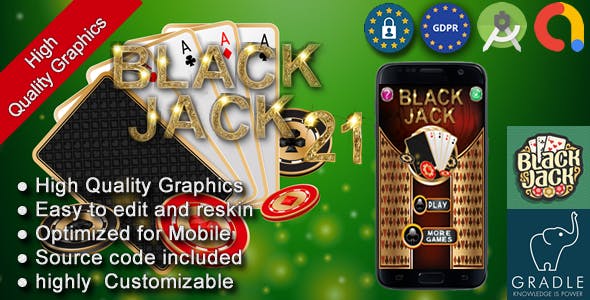 BLACKJACK 21 V2 (Facebook Ads + Android Studio) - 13