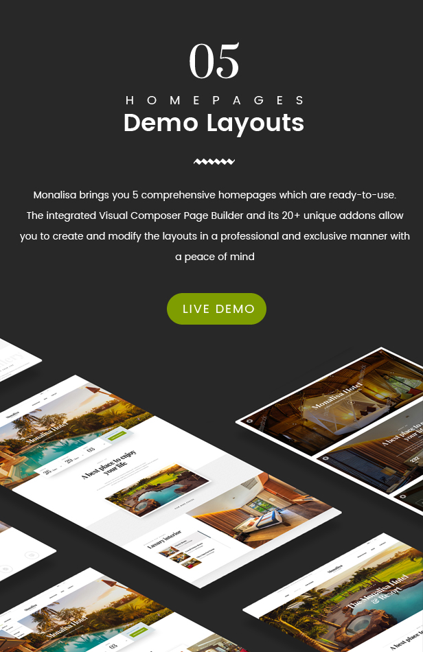 Hotel WordPress theme