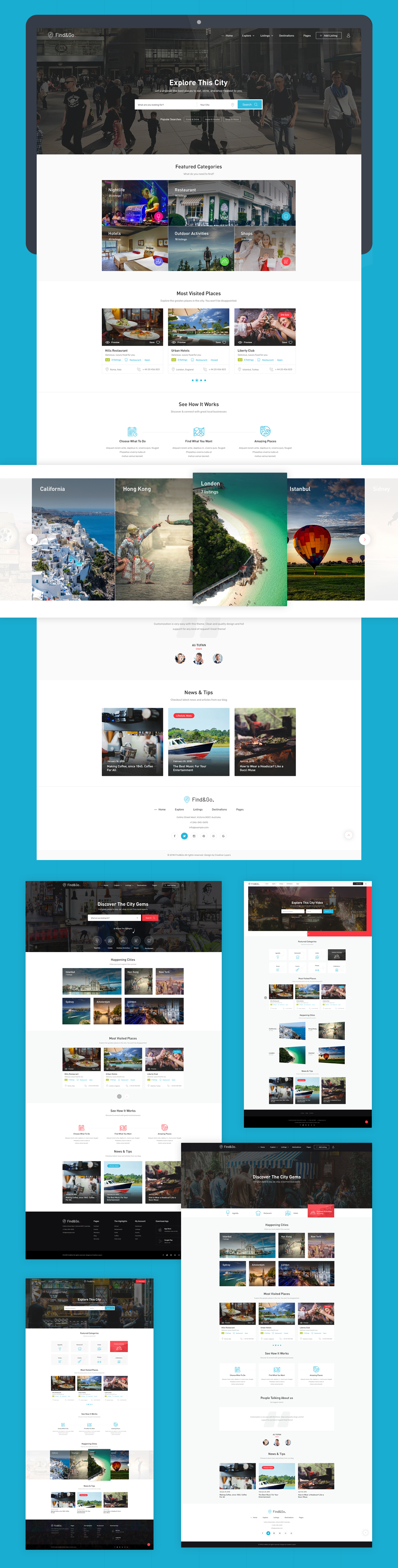 Findgo - Directory Listing WordPress Theme - 3