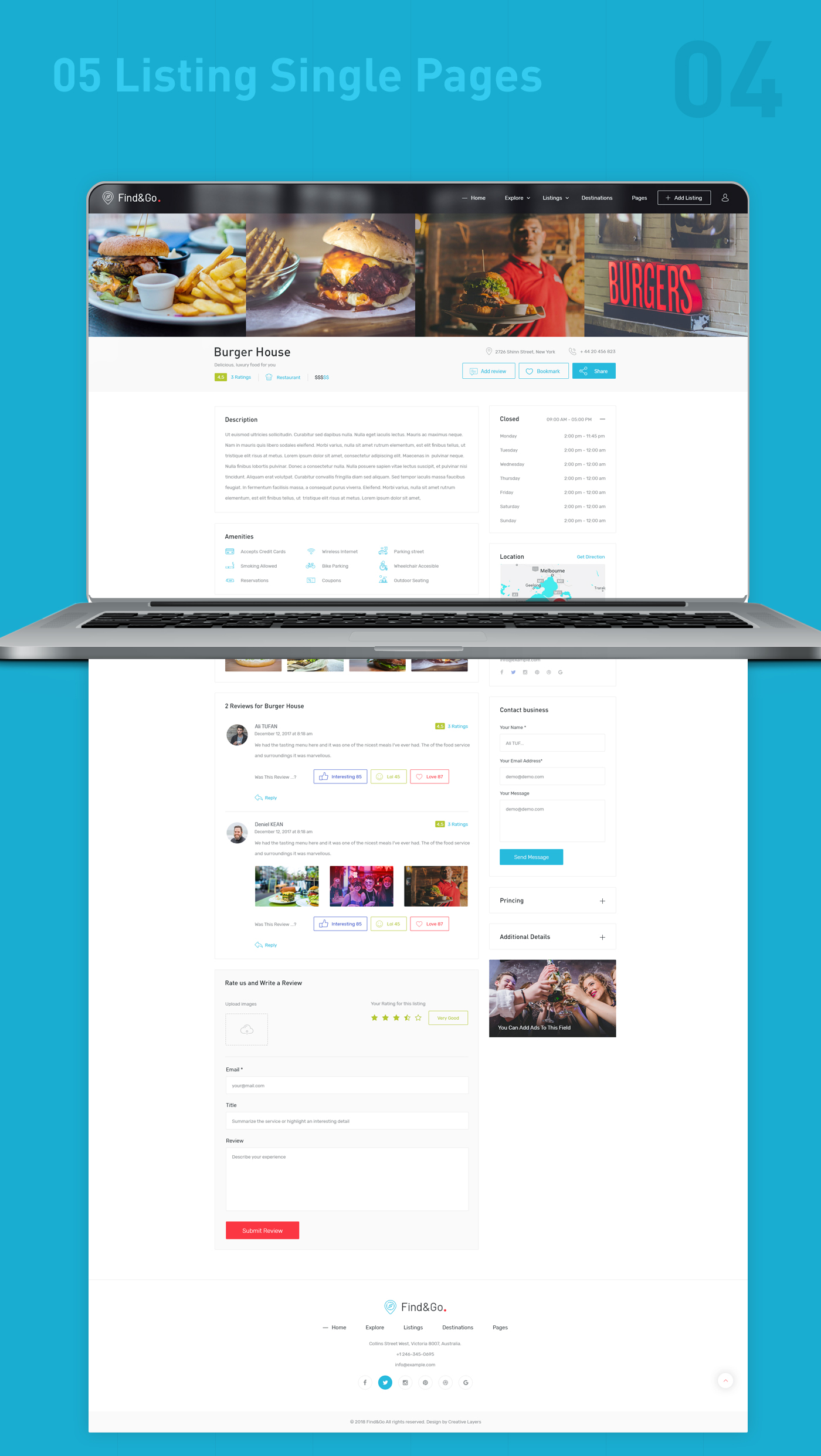 Findgo - Directory Listing WordPress Theme - 5