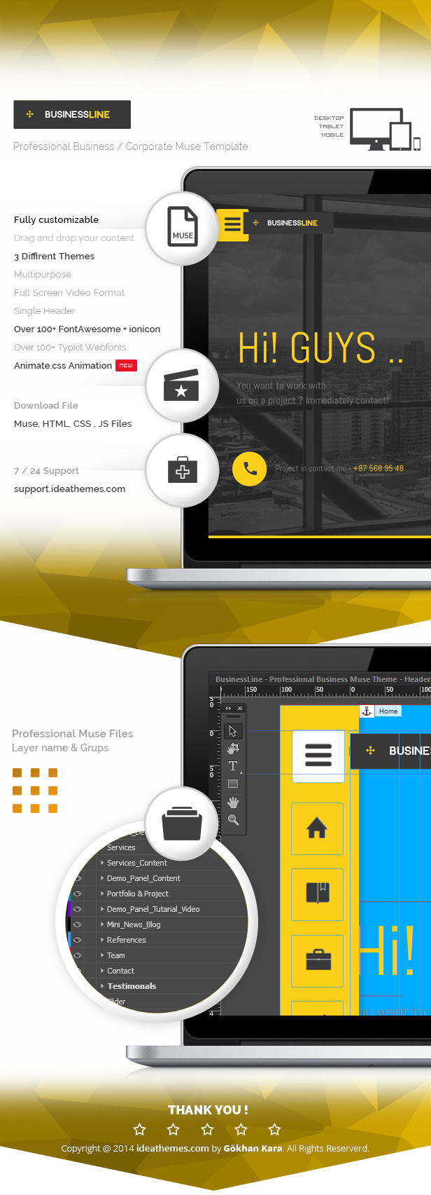 BusinessLine - Multipurpose Business Muse Theme - 1