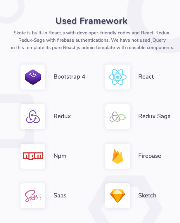 Skote - React Admin & Dashboard Template - 6