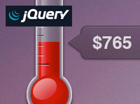 jQuery Goal Thermometer