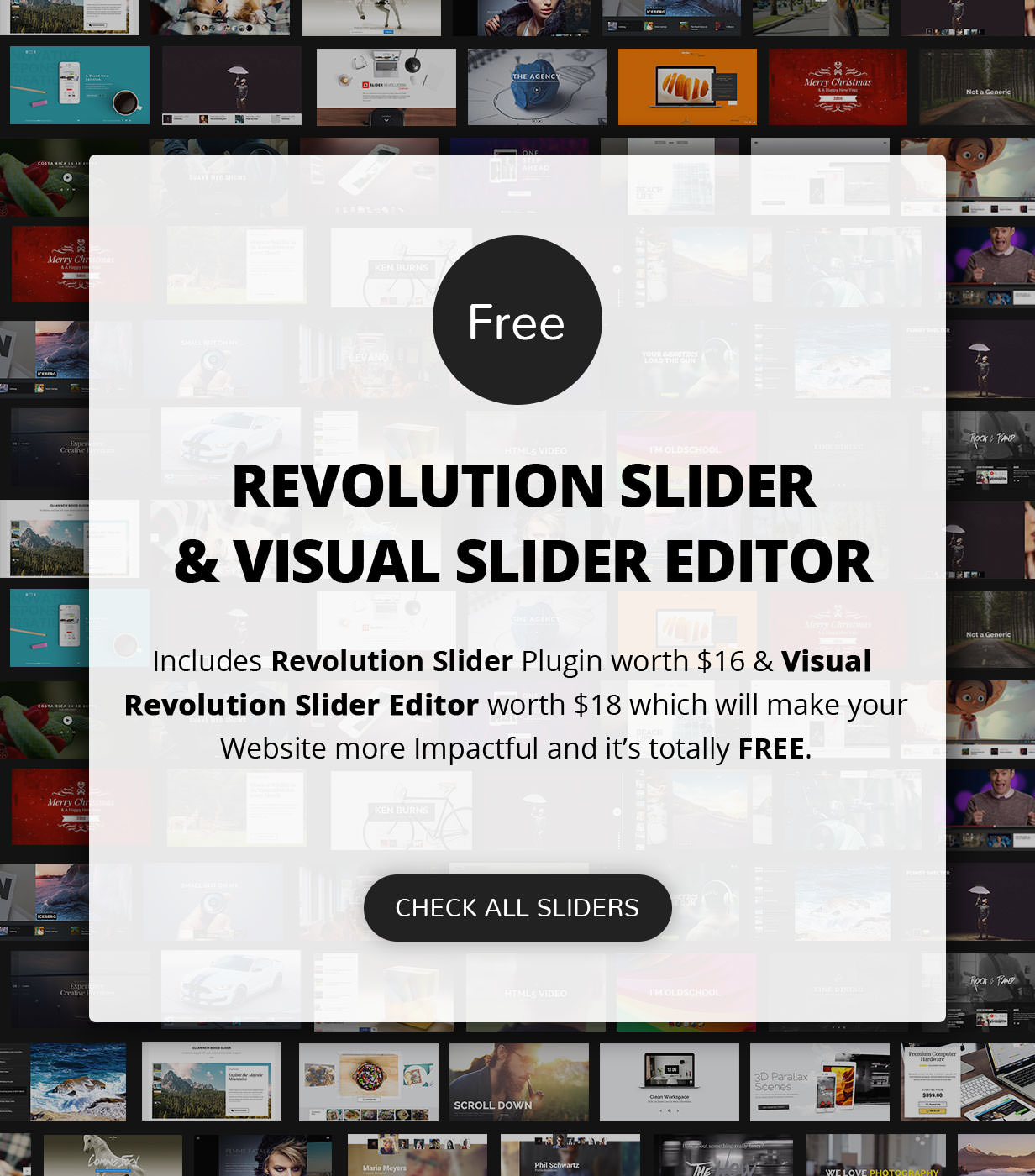 Revolution Sliders