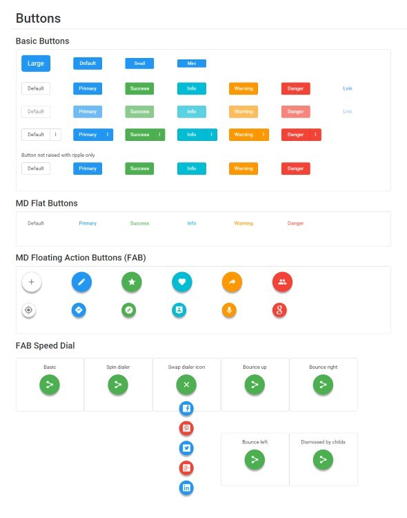 BMD - Bootstrap + Material Design - 1