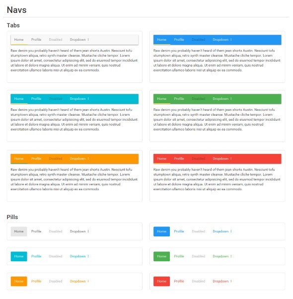 BMD - Bootstrap + Material Design - 8