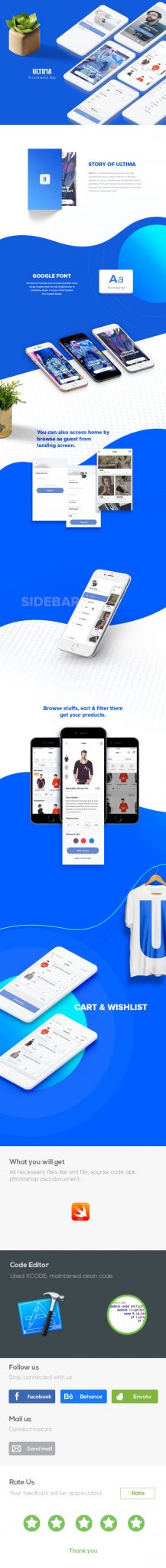 EFashion - Ecommerce iOS App Template - 1