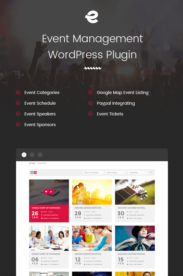 Event WordPress theme