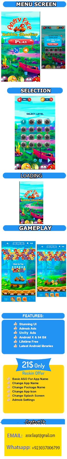 Bubble shooter ball game bouncing ball touch unity game - 1