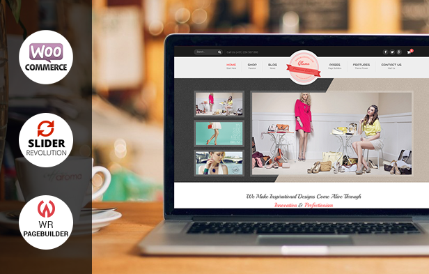 Glamo WordPress Ecommerce Theme