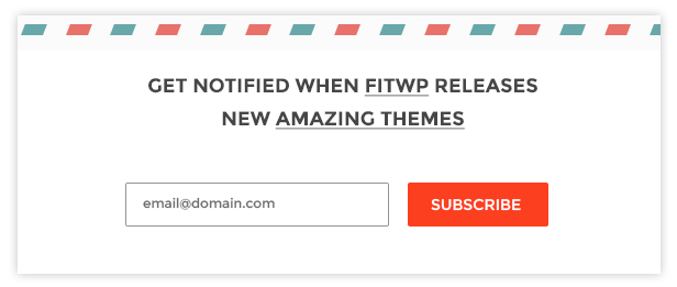 Get notified when we release new improbable themes