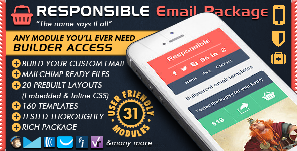 Responsiveur Responsive Email Newsletter Templates - 21