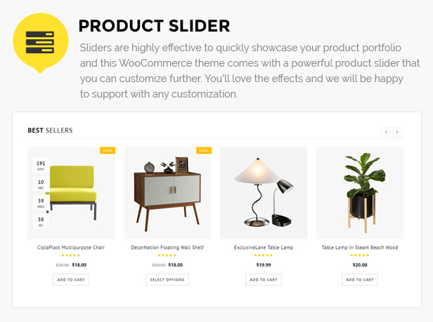 WooCommerce Themes for Furniture Stores