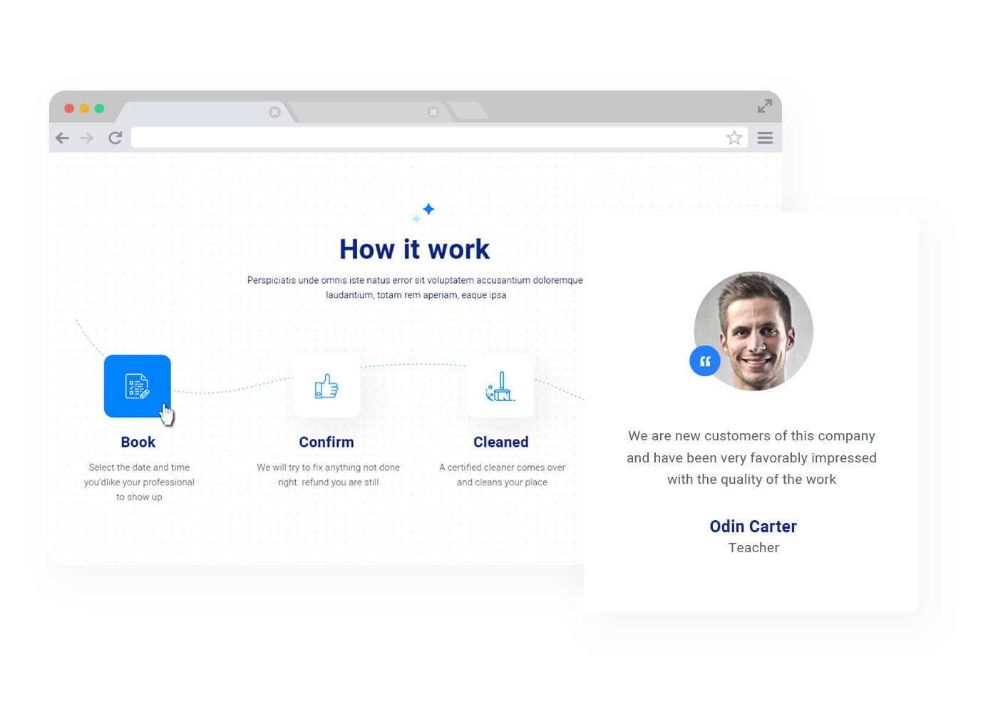 JD CleanX - Best Cleaning Company Joomla template - 4