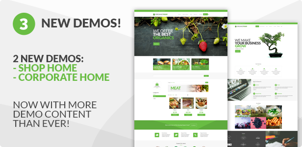 Organic Food - Responsive Joomla Template - 4