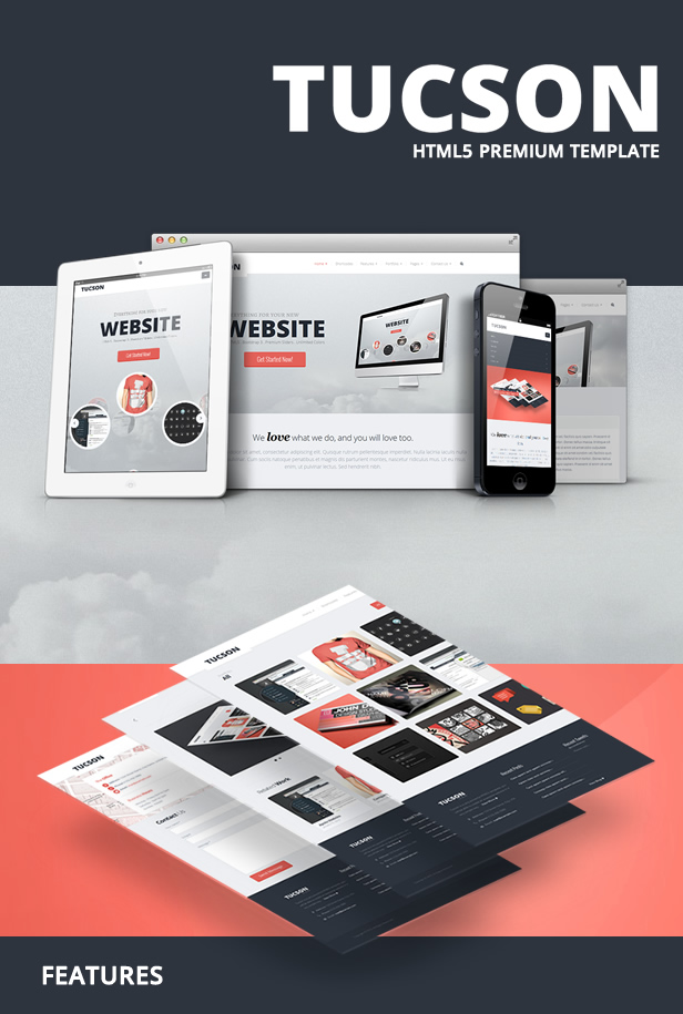 Tucson - Responsive HTML5 Template - 5