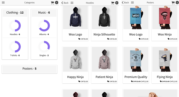 Ionic WooCommerce API - PhoneGap / Cordova Full Hybrid App - 5