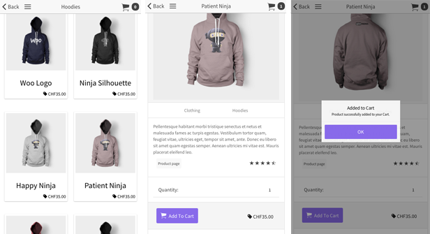 Ionic WooCommerce API - PhoneGap / Cordova Full Hybrid App - 6